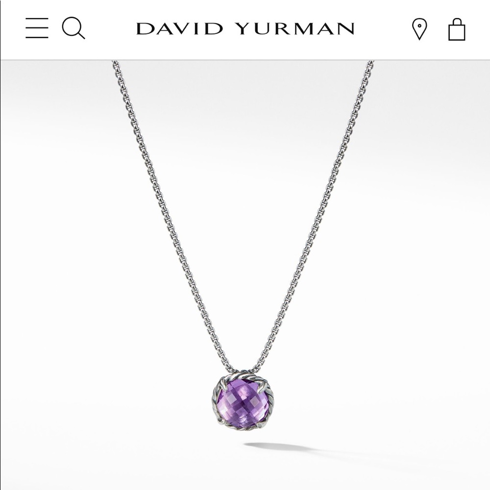 David Yurman amethyst necklace